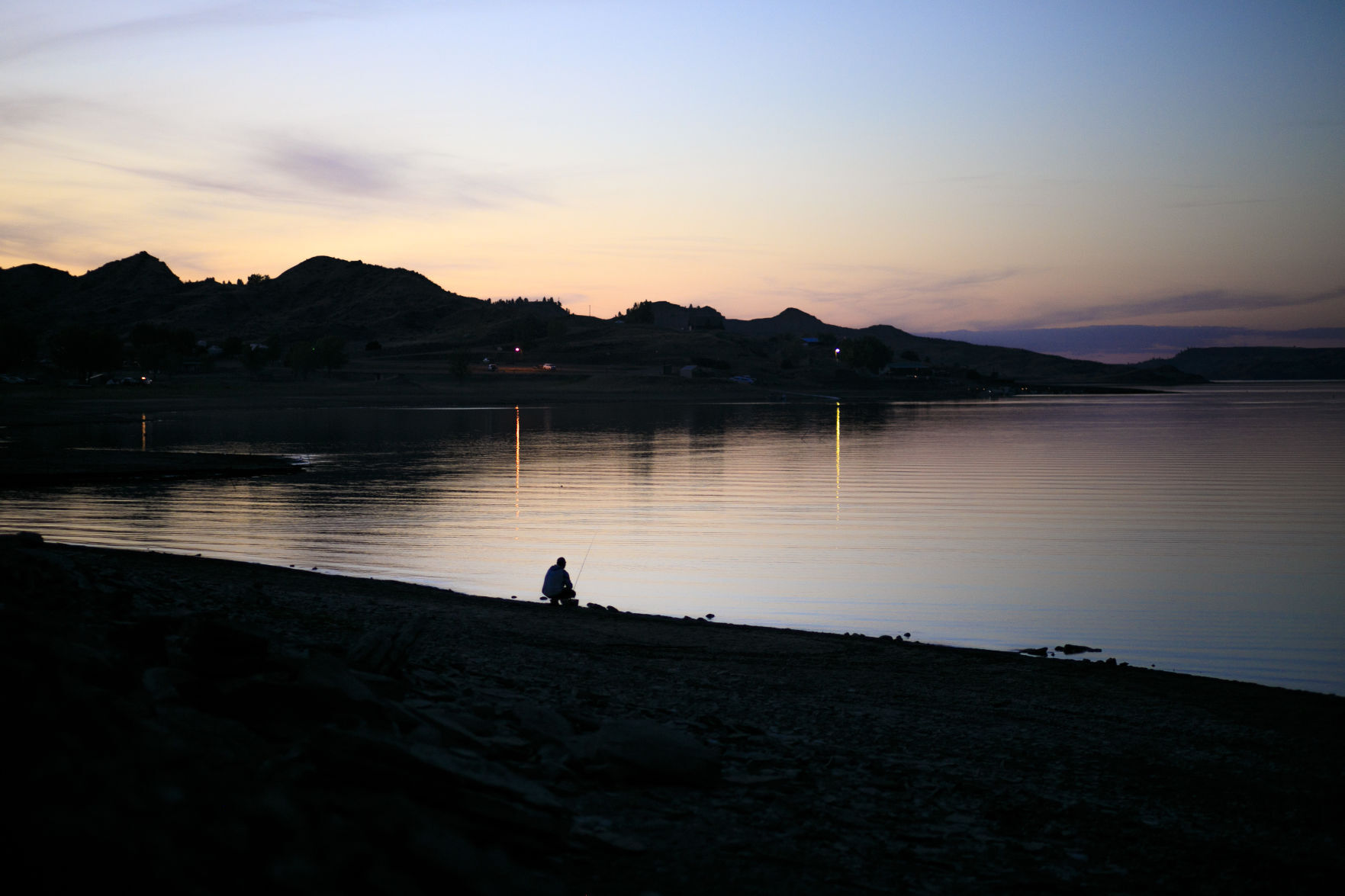 Night fishing